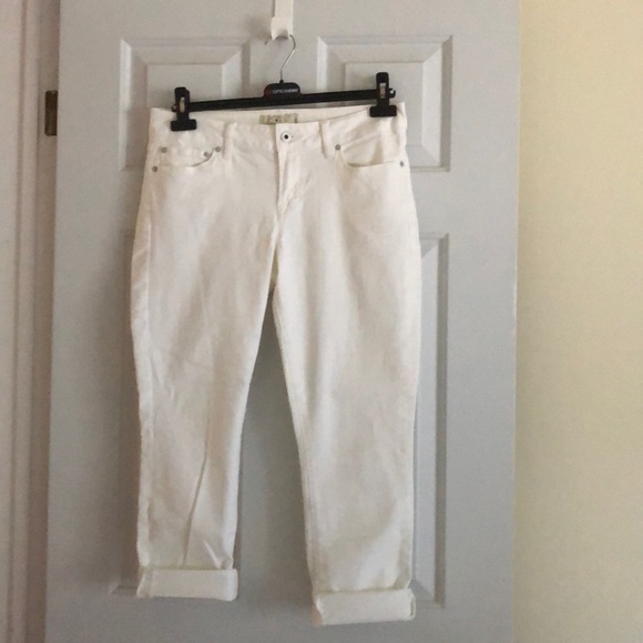 White Lucky Brand Lolita Capri - Picture 1 of 9